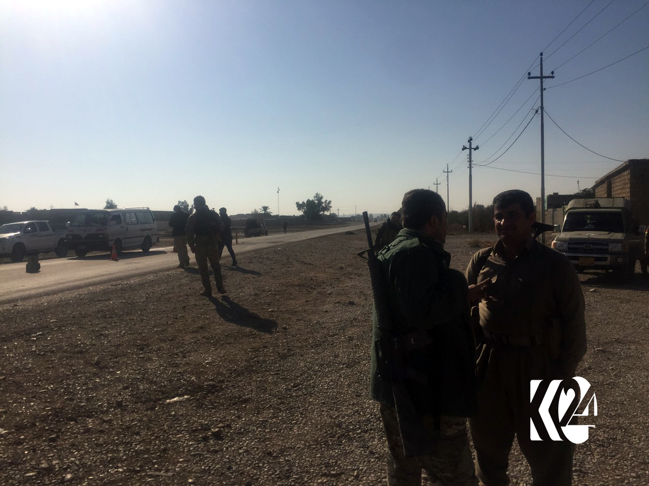 مەحموود سەنگاوی: ناكشێینەوە و لە ھێزەكانی عێراقی قبوڵ ناكەین